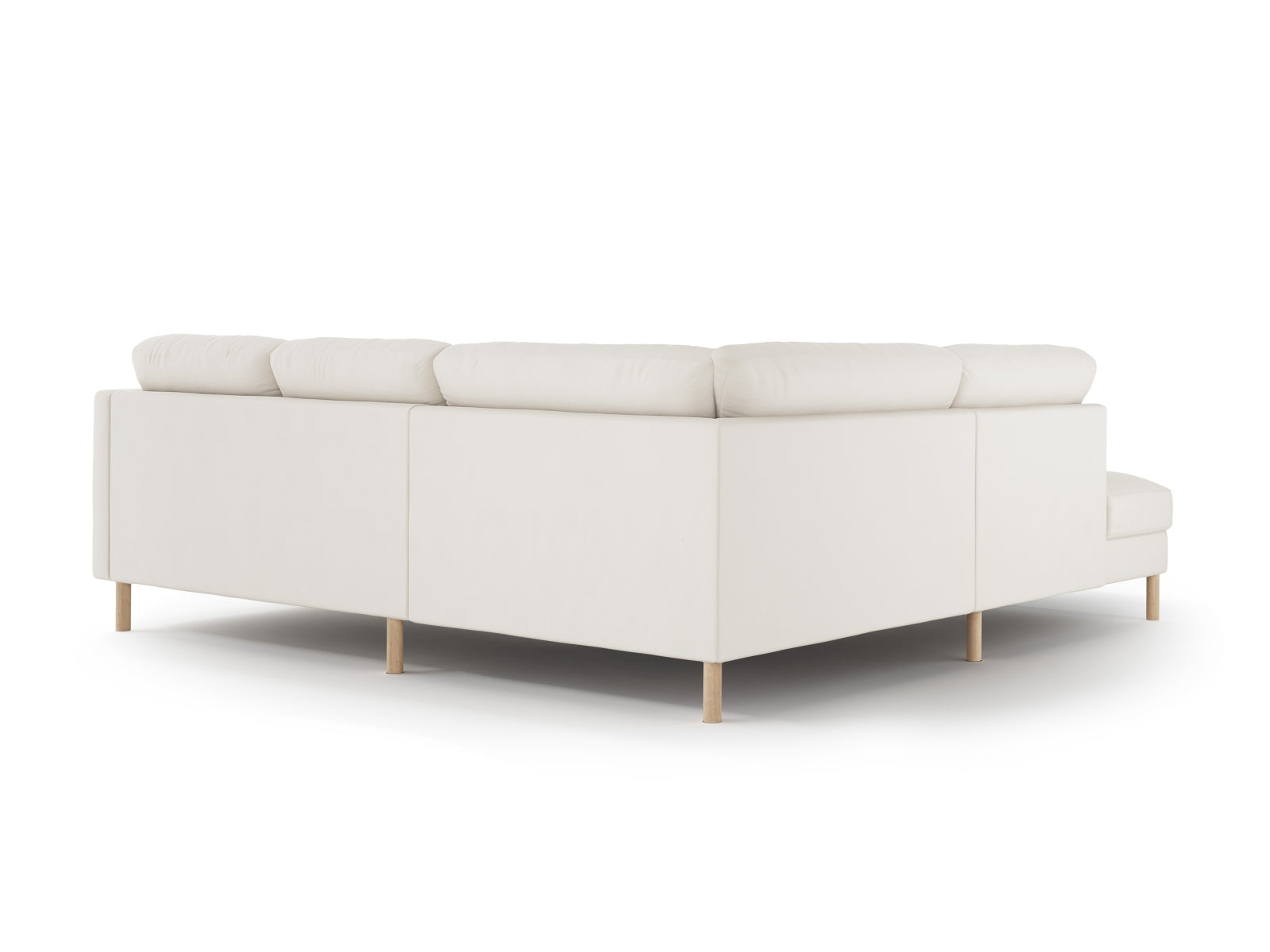 Stylisches 4-Sitzer Ecksofa Eden Velour von Micadoni, ideal für entspannte Stunden und stilvolle Einrichtungsideen.