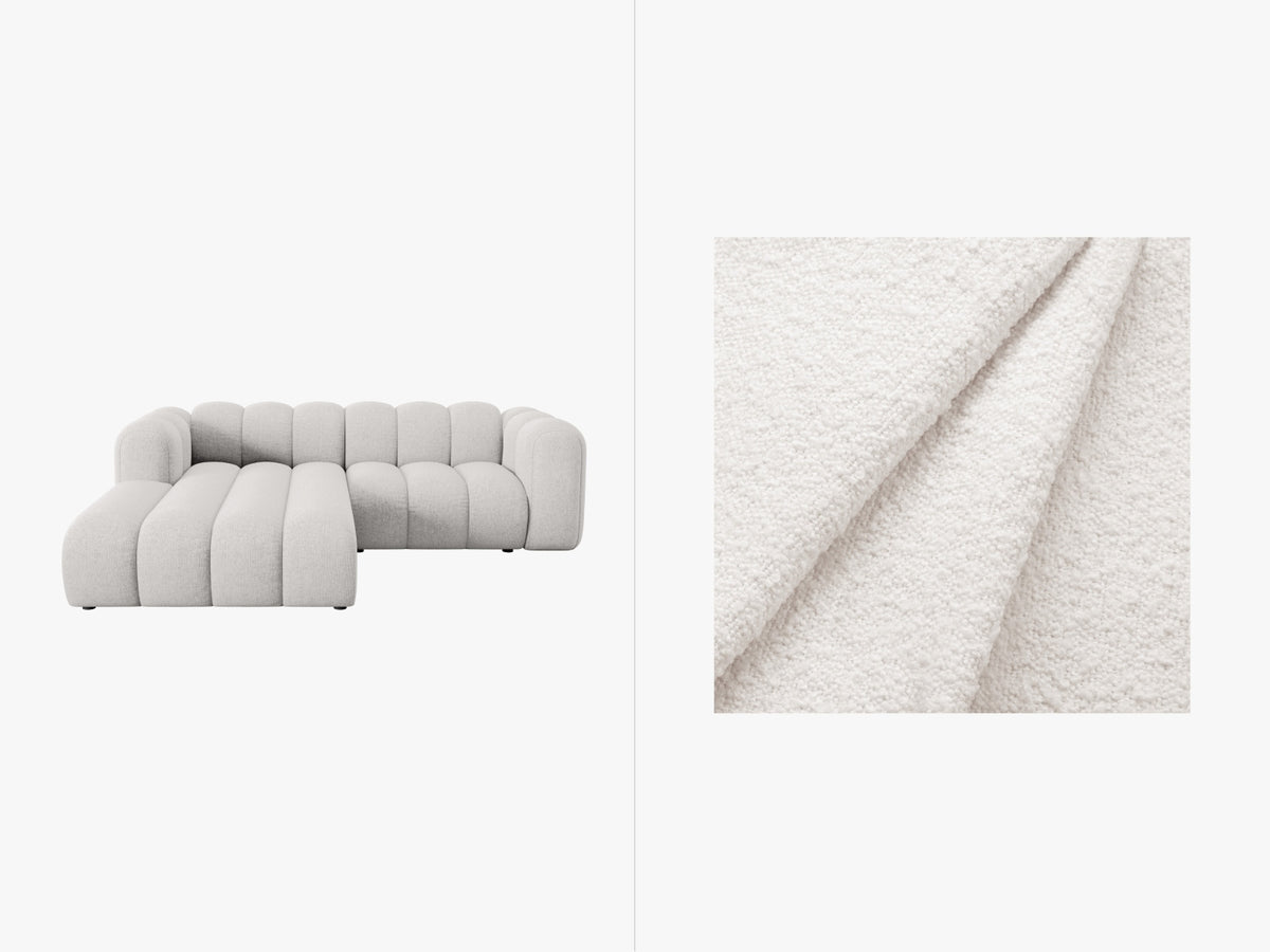Lupine Modulares Ecksofa links 3 Sitzer in White-Baloo präsentiert im Onlineshop von KAQTU Design AG. L-Sofa links ist von Micadoni