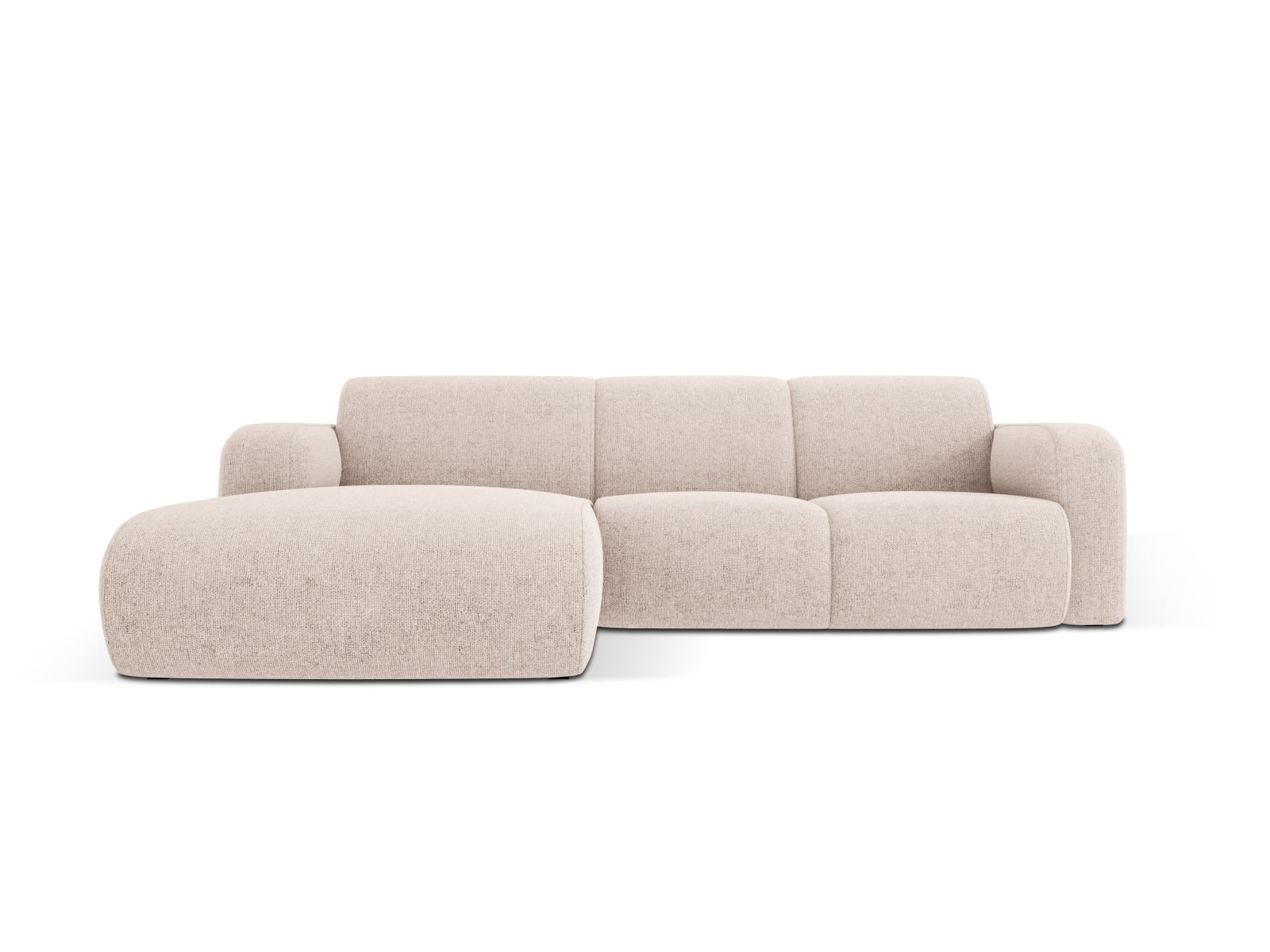 Molino Ecksofa links 4 Sitzer in Beige präsentiert im Onlineshop von KAQTU Design AG. Ecksofa links ist von Micadoni
