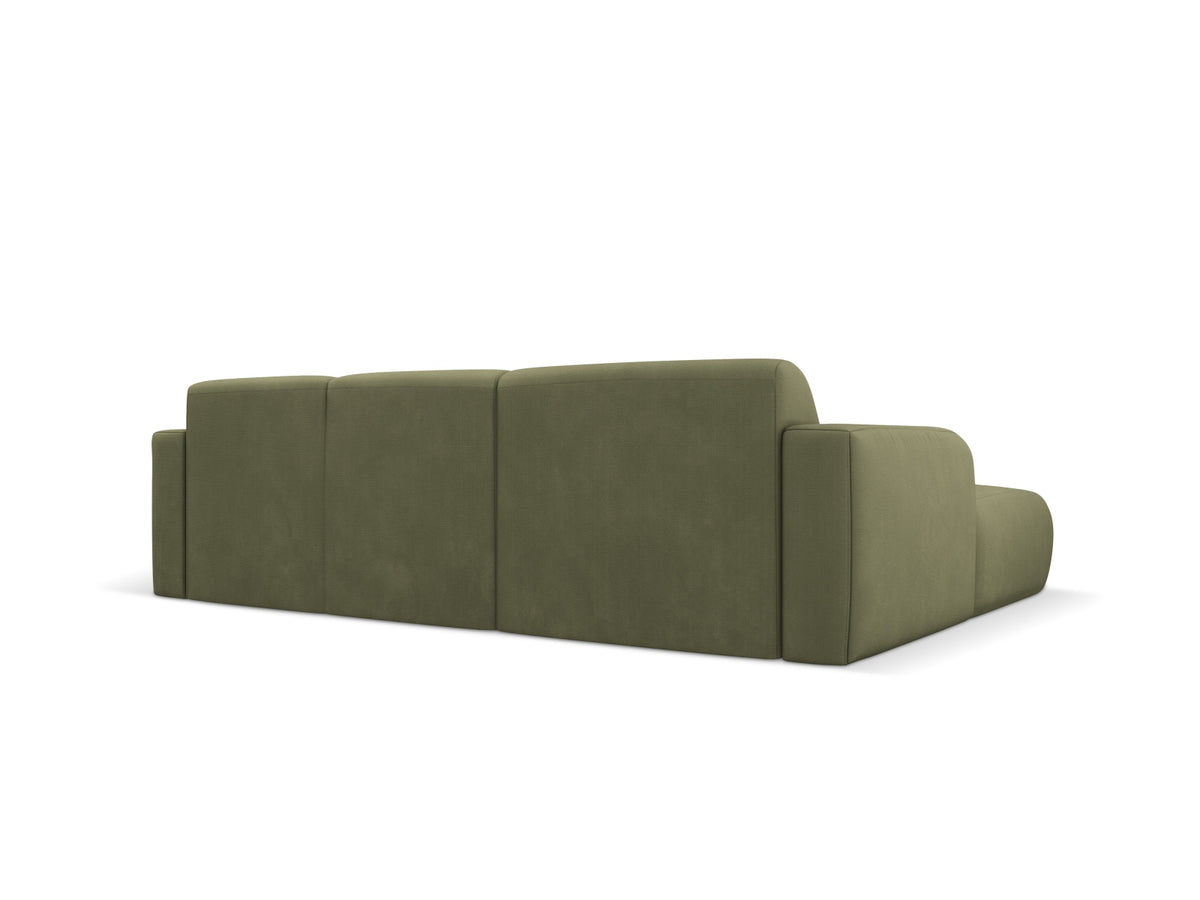 Molino Ecksofa links 4 Sitzer in Light Green-Rebel präsentiert im Onlineshop von KAQTU Design AG. L-Sofa links ist von Micadoni