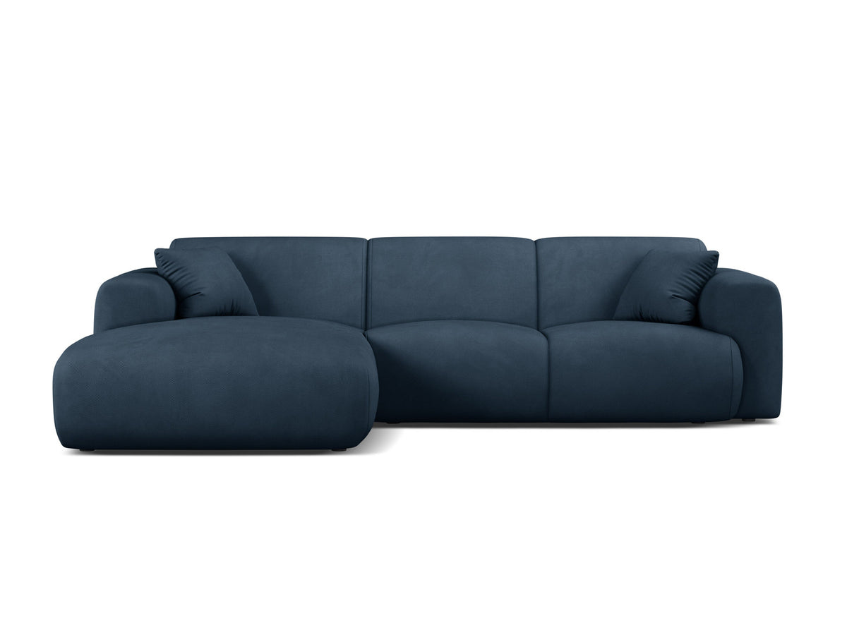 Molino Ecksofa links 4 Sitzer in Royal Blue-Rebel präsentiert im Onlineshop von KAQTU Design AG. L-Sofa links ist von Micadoni
