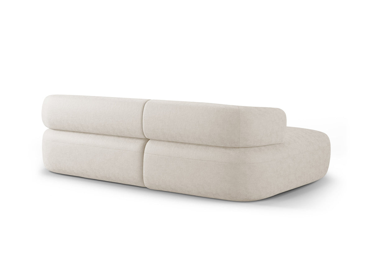 Jenny Ecksofa links 5 Sitzer in Light Beige-Perfect Harmony präsentiert im Onlineshop von KAQTU Design AG. L-Sofa links ist von Micadoni