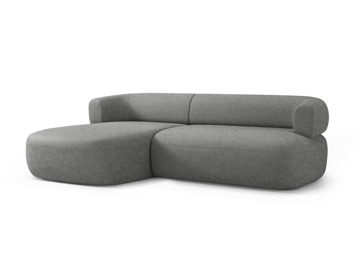 Jenny Ecksofa links 5 Sitzer in Silver-Perfect Harmony präsentiert im Onlineshop von KAQTU Design AG. L-Sofa links ist von Micadoni