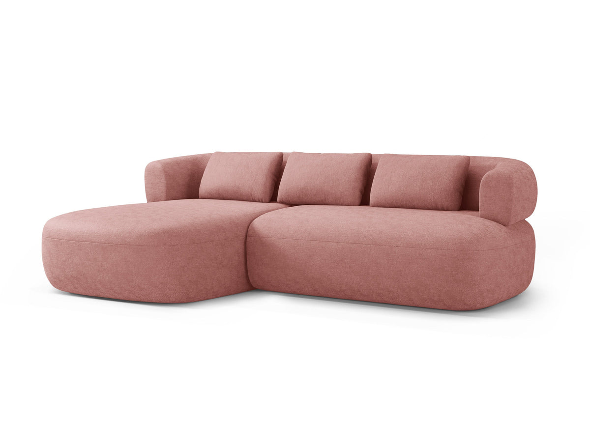 Jenny Ecksofa links 5 Sitzer in Pink-Perfect Harmony präsentiert im Onlineshop von KAQTU Design AG. L-Sofa links ist von Micadoni