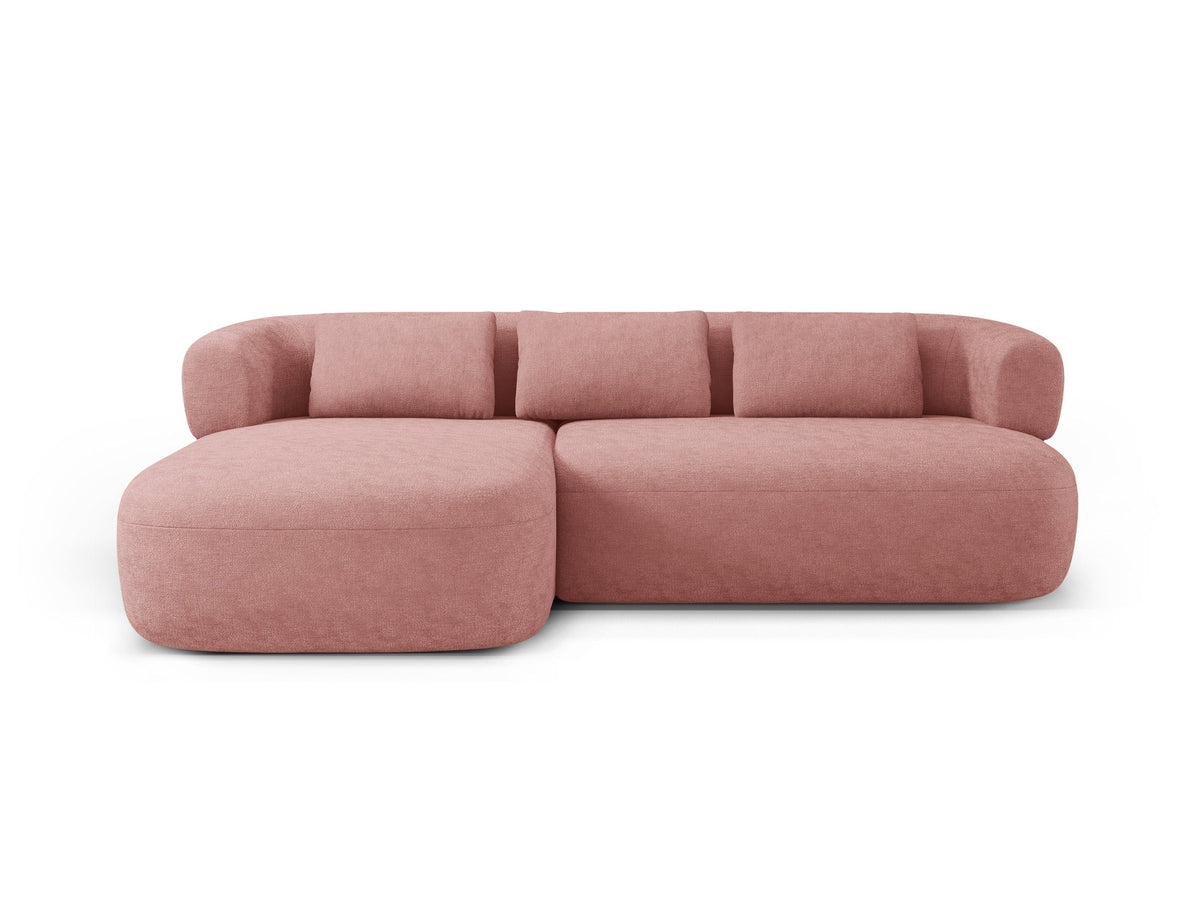 Jenny Ecksofa links 5 Sitzer in Pink-Perfect Harmony präsentiert im Onlineshop von KAQTU Design AG. L-Sofa links ist von Micadoni