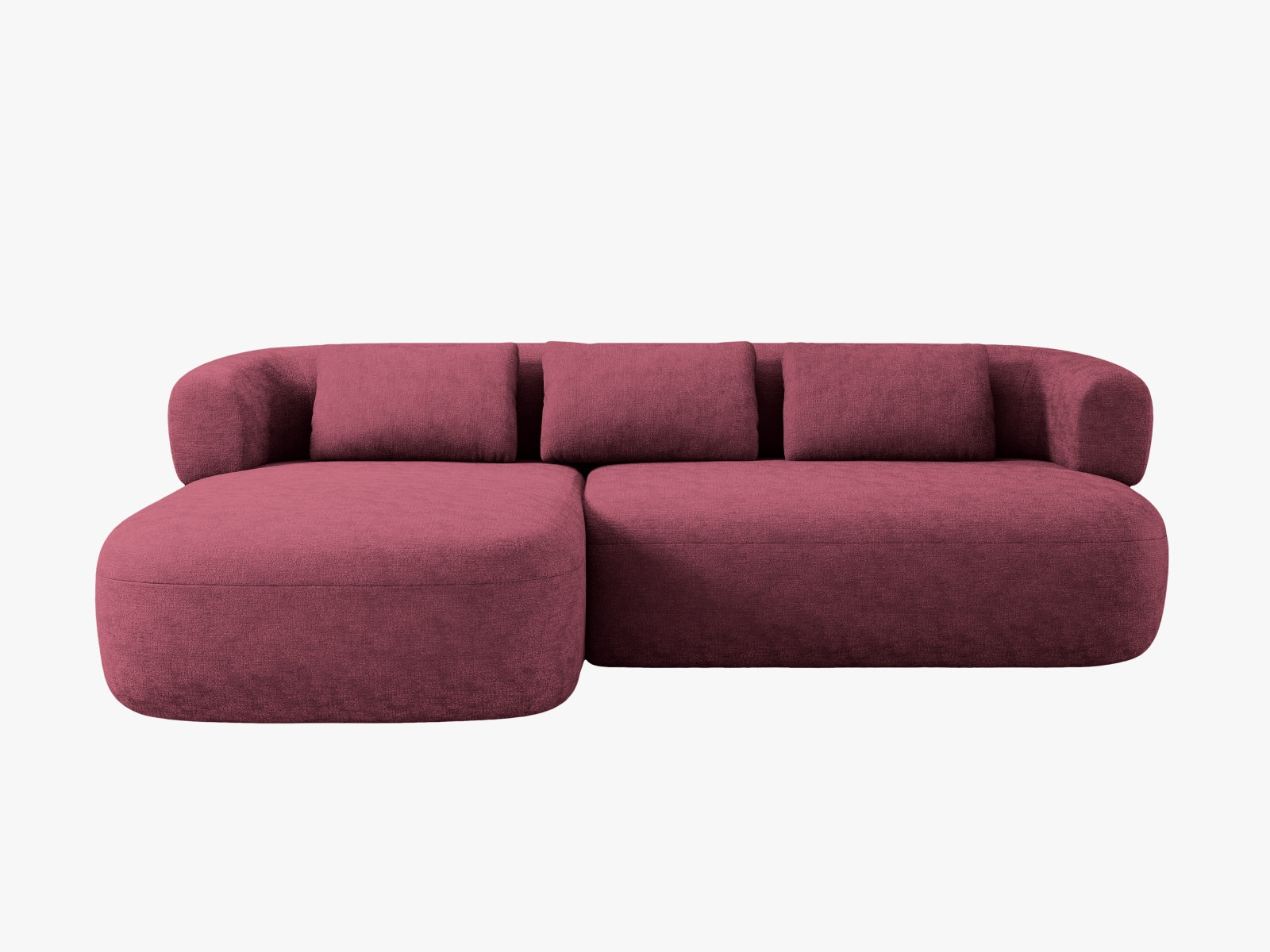 Jenny Ecksofa links 5 Sitzer in Cherrywood-Perfect Harmony präsentiert im Onlineshop von KAQTU Design AG. L-Sofa links ist von Micadoni