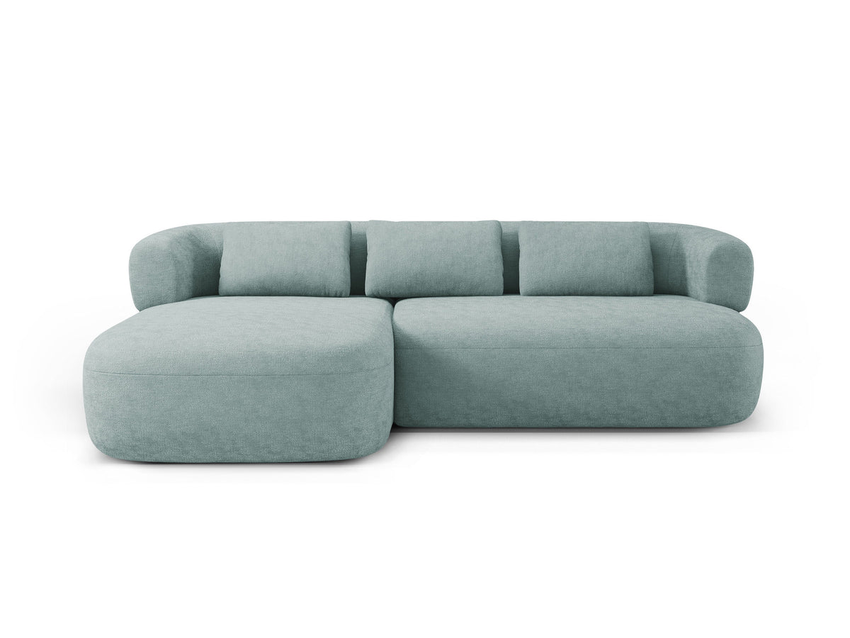 Jenny Ecksofa links 5 Sitzer in Light Blue-Perfect Harmony präsentiert im Onlineshop von KAQTU Design AG. L-Sofa links ist von Micadoni