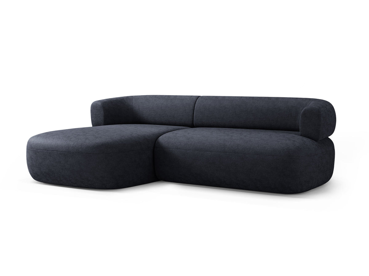 Jenny Ecksofa links 5 Sitzer in Dark Blue-Perfect Harmony präsentiert im Onlineshop von KAQTU Design AG. L-Sofa links ist von Micadoni