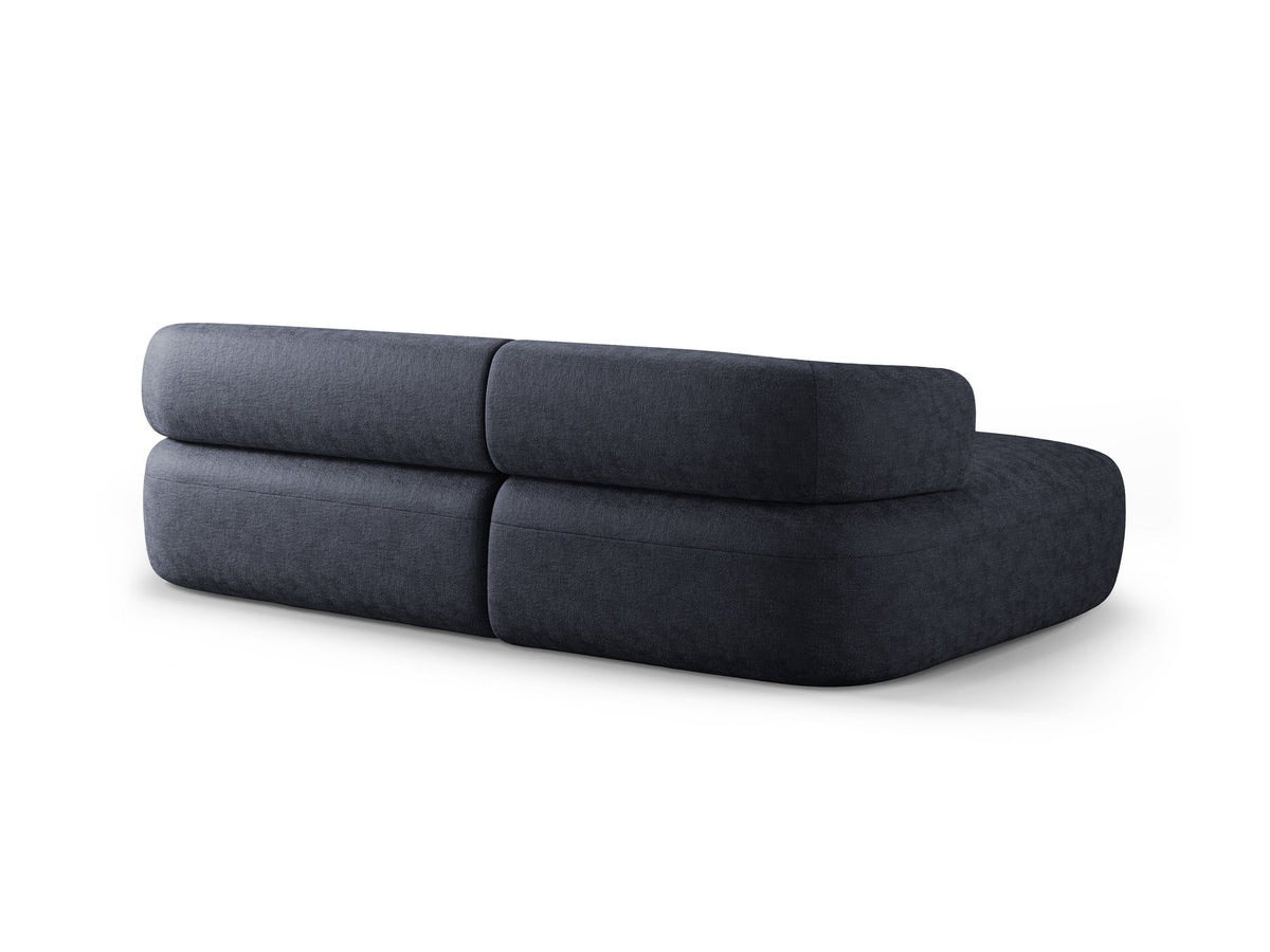 Jenny Ecksofa links 5 Sitzer in Dark Blue-Perfect Harmony präsentiert im Onlineshop von KAQTU Design AG. L-Sofa links ist von Micadoni