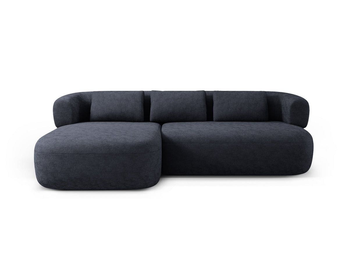 Jenny Ecksofa links 5 Sitzer in Dark Blue-Perfect Harmony präsentiert im Onlineshop von KAQTU Design AG. L-Sofa links ist von Micadoni