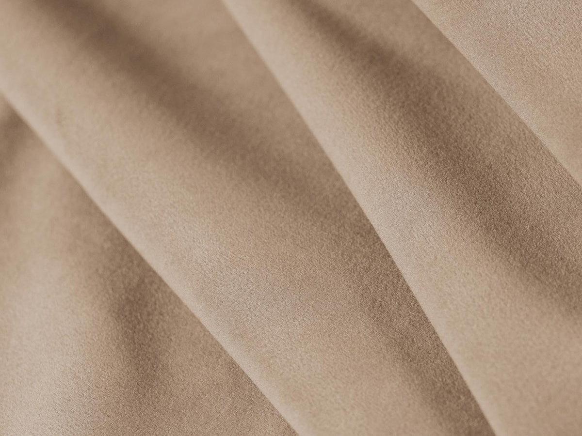 Torino Velour links Ecksofa 4 Sitzer in Sand-Casino präsentiert im Onlineshop von KAQTU Design AG. L-Sofa links ist von Micadoni
