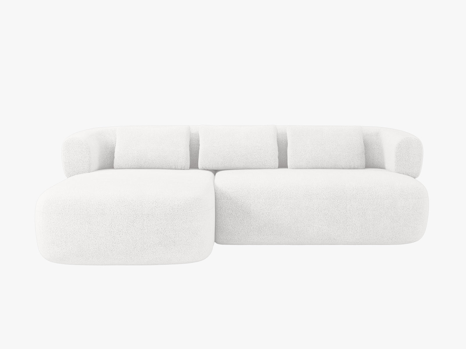 Jenny Ecksofa links 5 Sitzer in Ivory-Now or Never präsentiert im Onlineshop von KAQTU Design AG. L-Sofa links ist von Micadoni