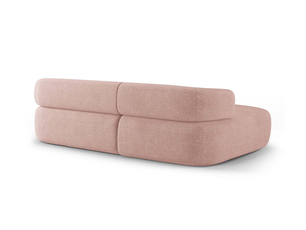 Jenny Ecksofa links 5 Sitzer in Powder Pink-Now or Never präsentiert im Onlineshop von KAQTU Design AG. L-Sofa links ist von Micadoni