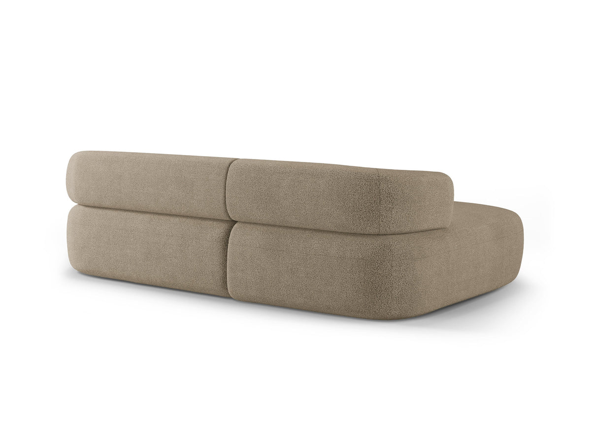 Jenny Ecksofa links 5 Sitzer in Light Brown-Now or Never präsentiert im Onlineshop von KAQTU Design AG. L-Sofa links ist von Micadoni