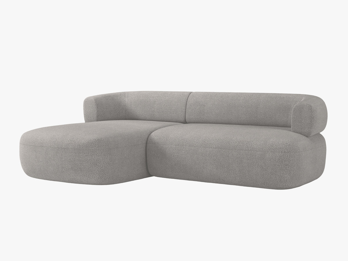 Jenny Ecksofa links 5 Sitzer in Light Grey-Now or Never präsentiert im Onlineshop von KAQTU Design AG. L-Sofa links ist von Micadoni