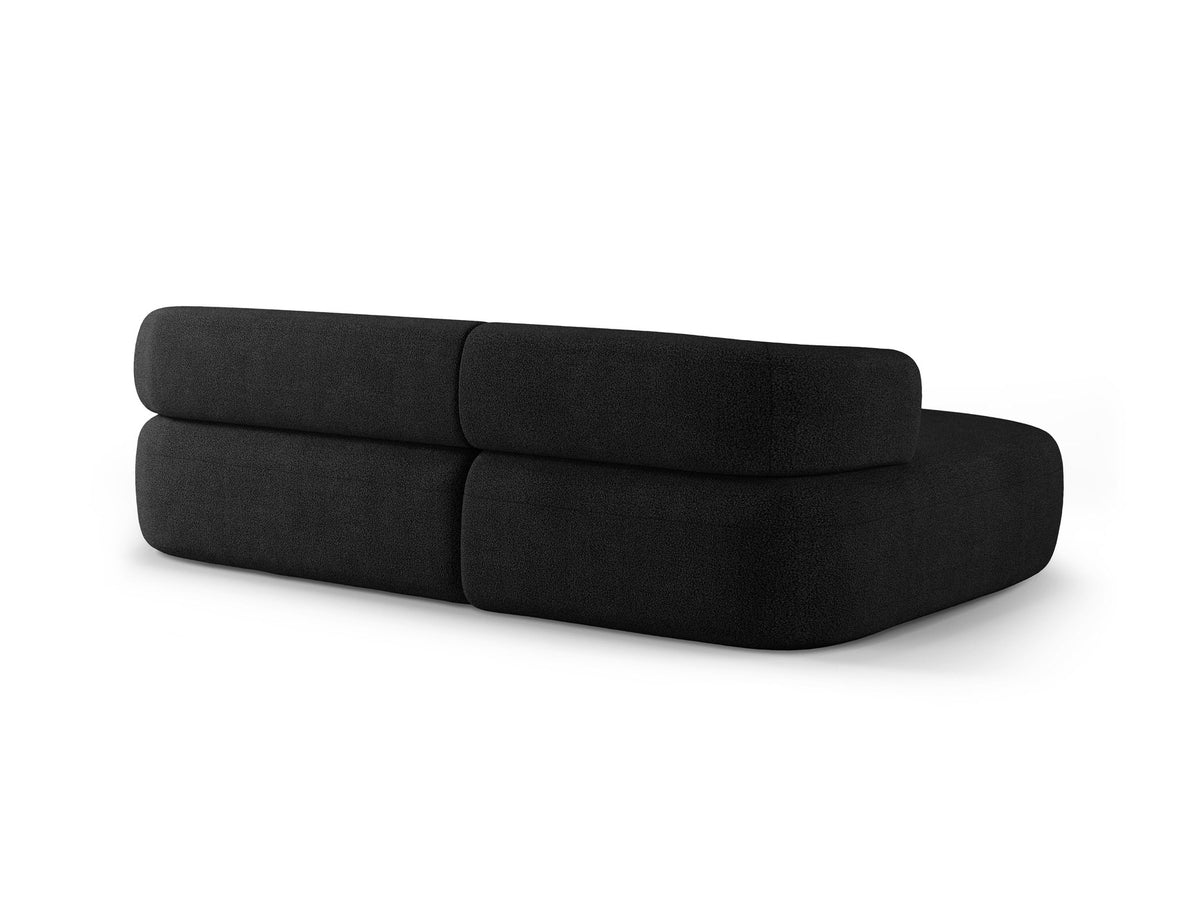 Jenny Ecksofa links 5 Sitzer in Black-Now or Never präsentiert im Onlineshop von KAQTU Design AG. L-Sofa links ist von Micadoni