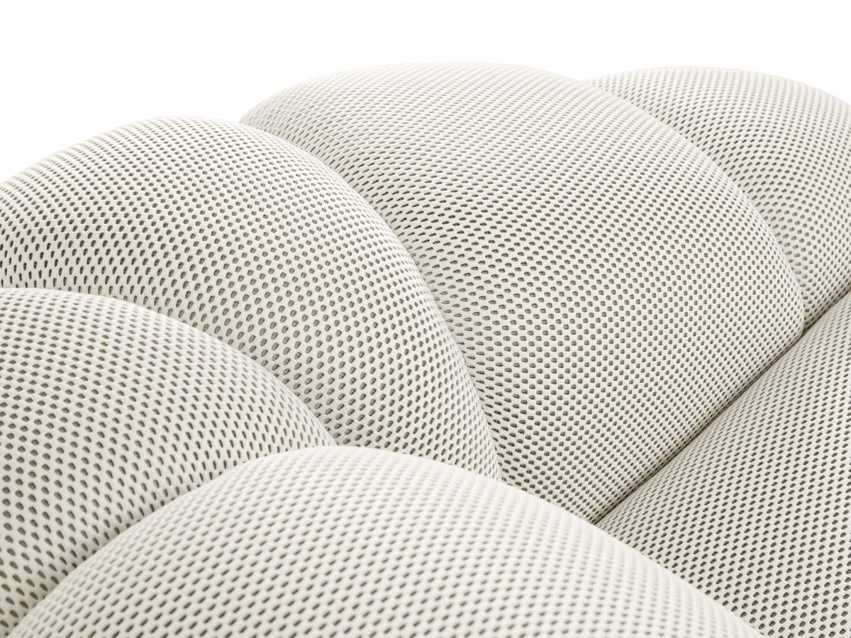 Diana Ecksofa links 4 Sitzer in Light Beige-Sonic präsentiert im Onlineshop von KAQTU Design AG. L-Sofa links ist von Micadoni