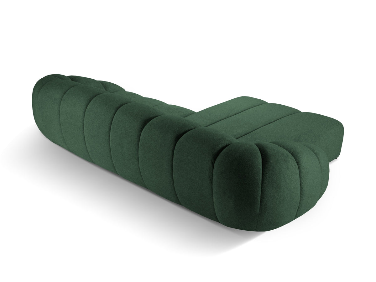 Diana Ecksofa links 4 Sitzer in Green-Bubble präsentiert im Onlineshop von KAQTU Design AG. L-Sofa links ist von Micadoni