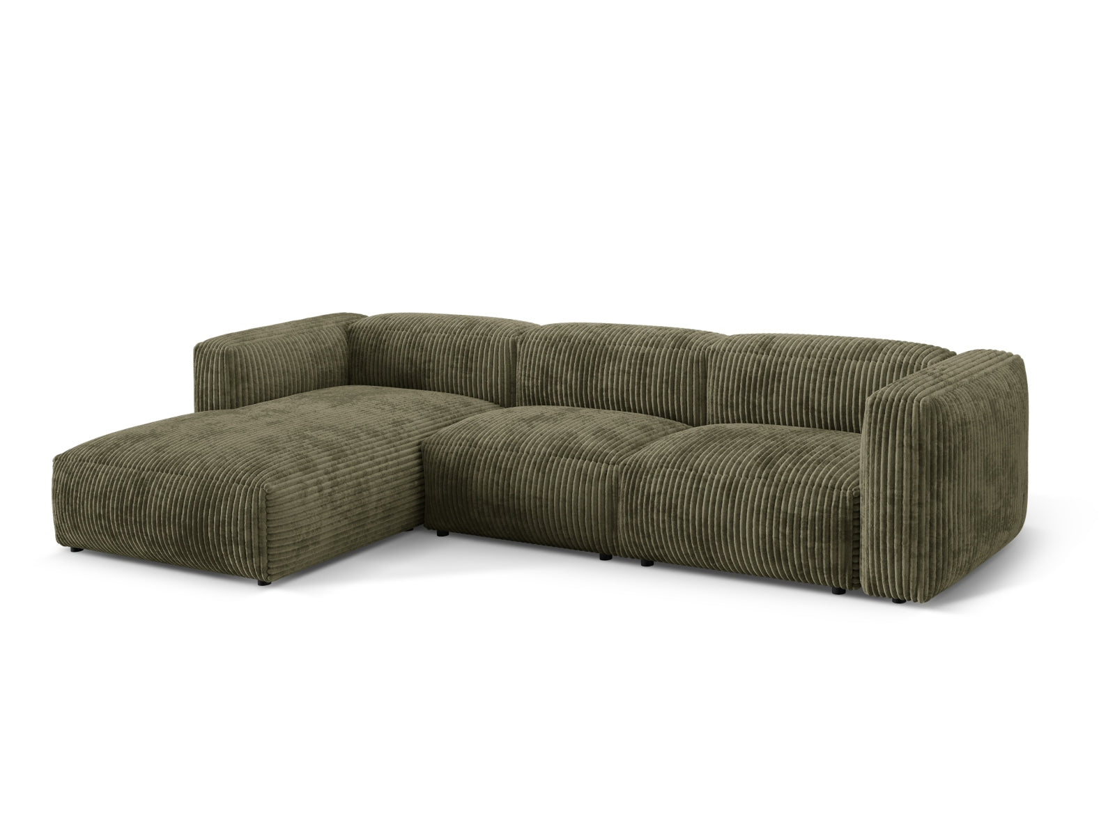 Entdecken Sie das elegante Martina Ecksofa links 3 Sitzer von Micadoni – stilvoll, modular und komfortabel für Ihr modernes Wohnzimmer.