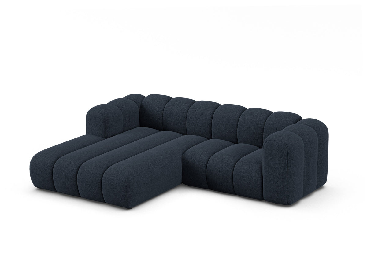 Lupine Modulares Ecksofa links 3 Sitzer in Navy Blue-Eden präsentiert im Onlineshop von KAQTU Design AG. L-Sofa links ist von Micadoni