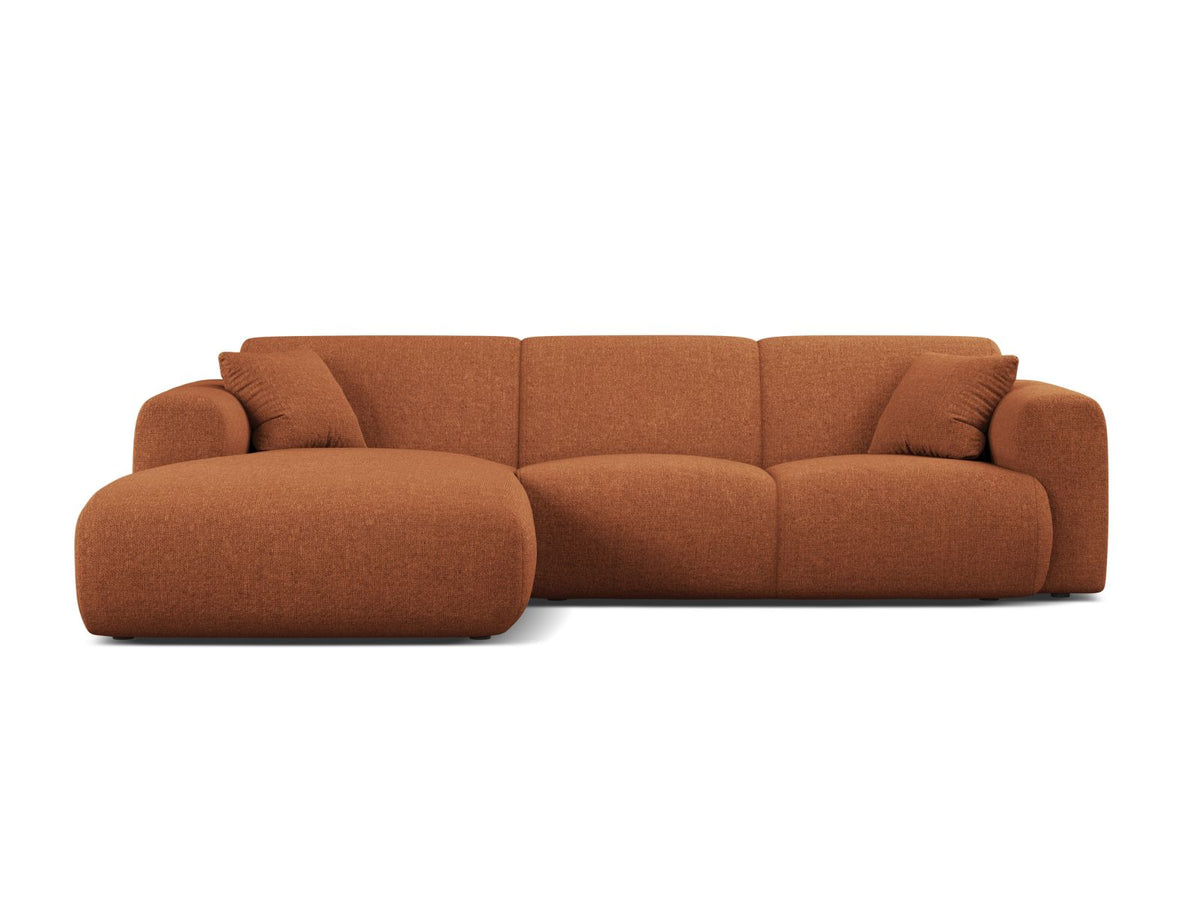4-Sitzer Ecksofa links Molino in Brick-Eden präsentiert im Onlineshop von KAQTU Design AG. Ecksofa links ist von Micadoni