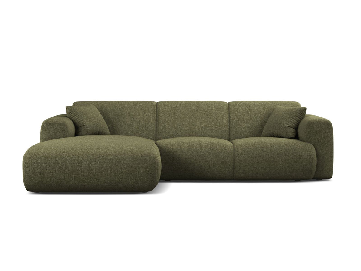 4-Sitzer Ecksofa links Molino in Green-Eden präsentiert im Onlineshop von KAQTU Design AG. Ecksofa links ist von Micadoni