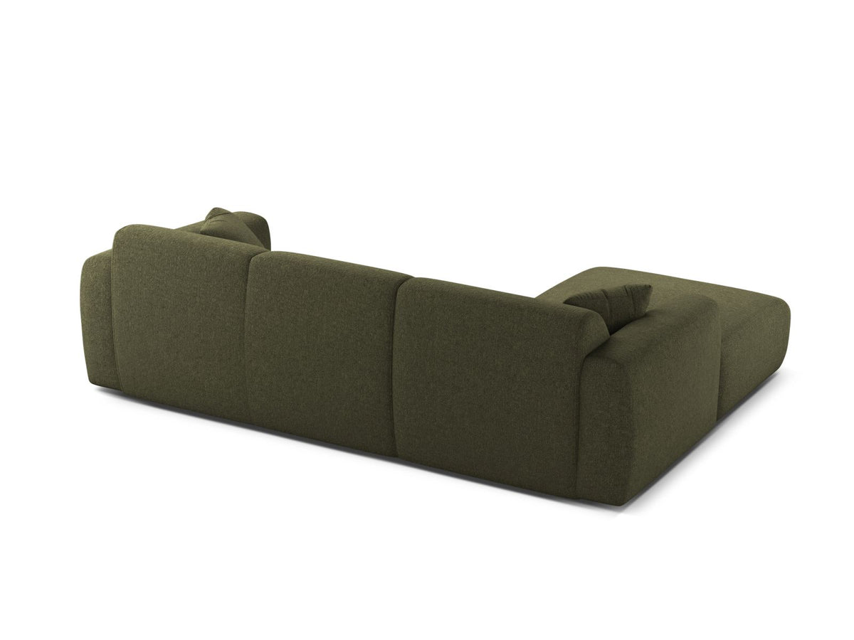 4-Sitzer Ecksofa links Molino in Green-Eden präsentiert im Onlineshop von KAQTU Design AG. Ecksofa links ist von Micadoni
