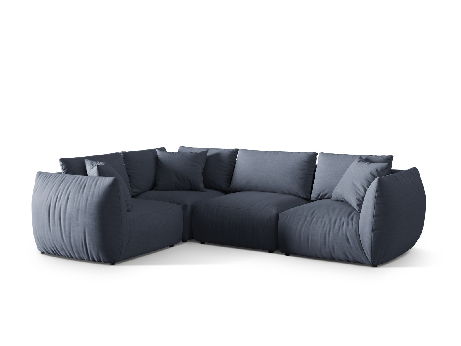 Erleben Sie das Chris Ecksofa links von Micadoni – ein stilvolles 4-Sitzer Sofa, das Komfort und modernes Design perfekt vereint.