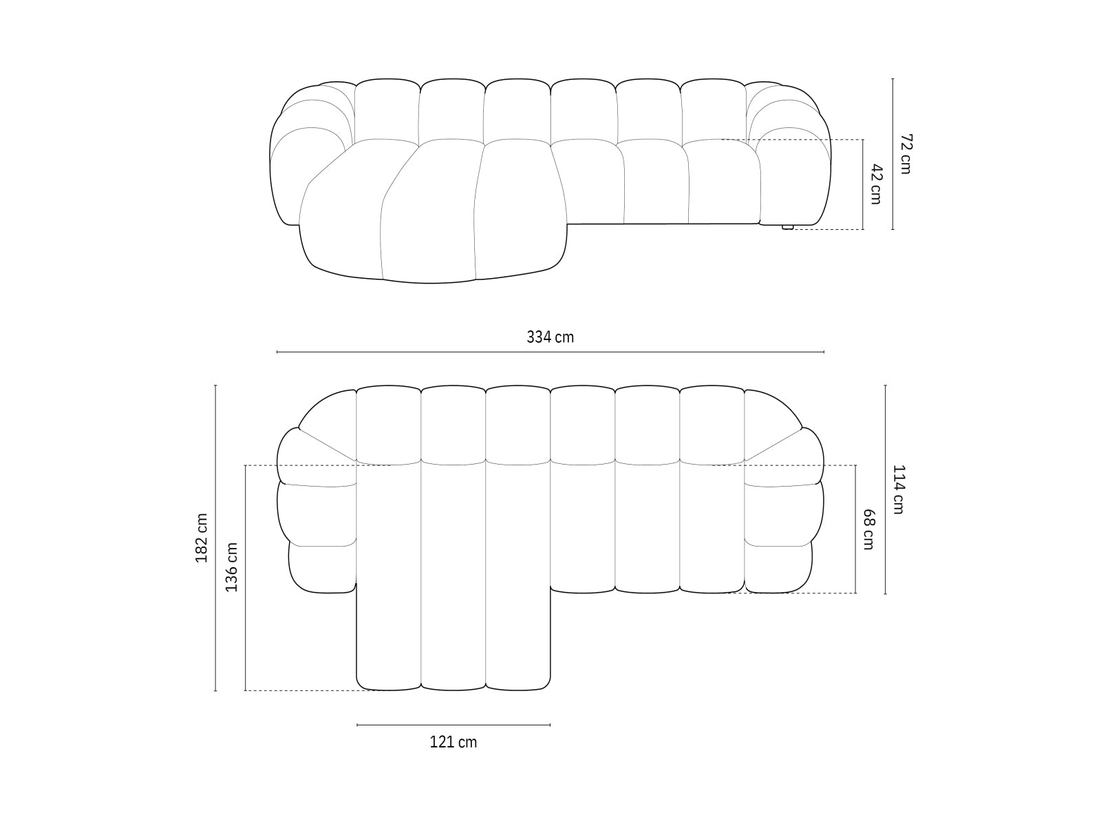 Entdecken Sie das elegante Diana Velour links Ecksofa 4 Sitzer von Micadoni – hochwertiges Velours, zeitgemässes Design und maximaler Sitzkomfort für Ihr Wohnzimmer.