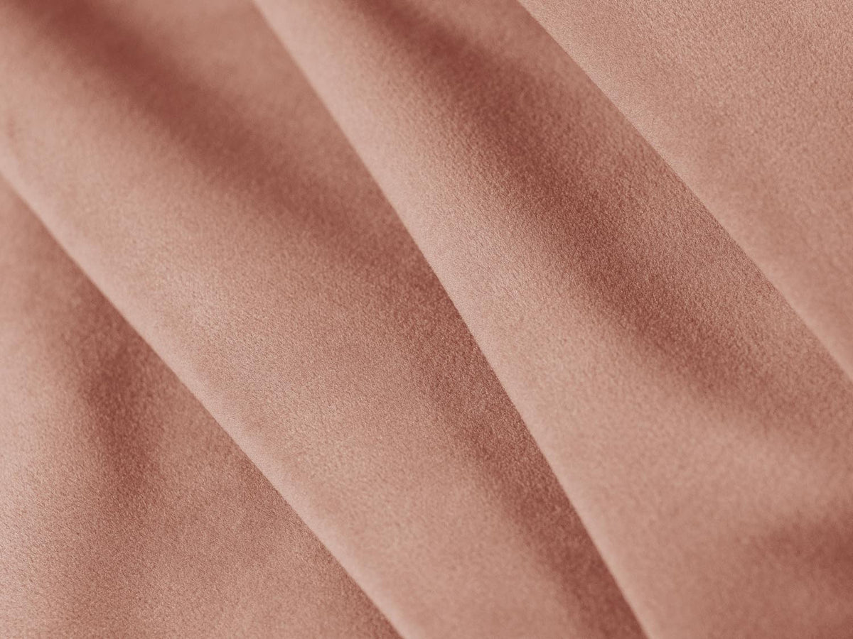 Jenny Velour Ecksofa links 5 Sitzer in Pink-Salvador präsentiert im Onlineshop von KAQTU Design AG. L-Sofa links ist von Micadoni