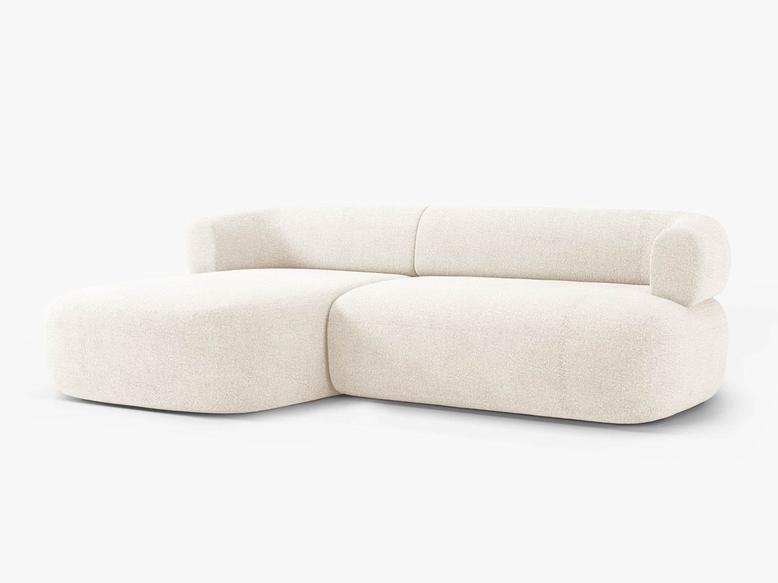 Entdecken Sie das Jenny Boucle Ecksofa links von Micadoni – ein elegantes 5-Sitzer Sofa, das Stil, Komfort und Funktionalität vereint. Ideal für Ihr Zuhause!