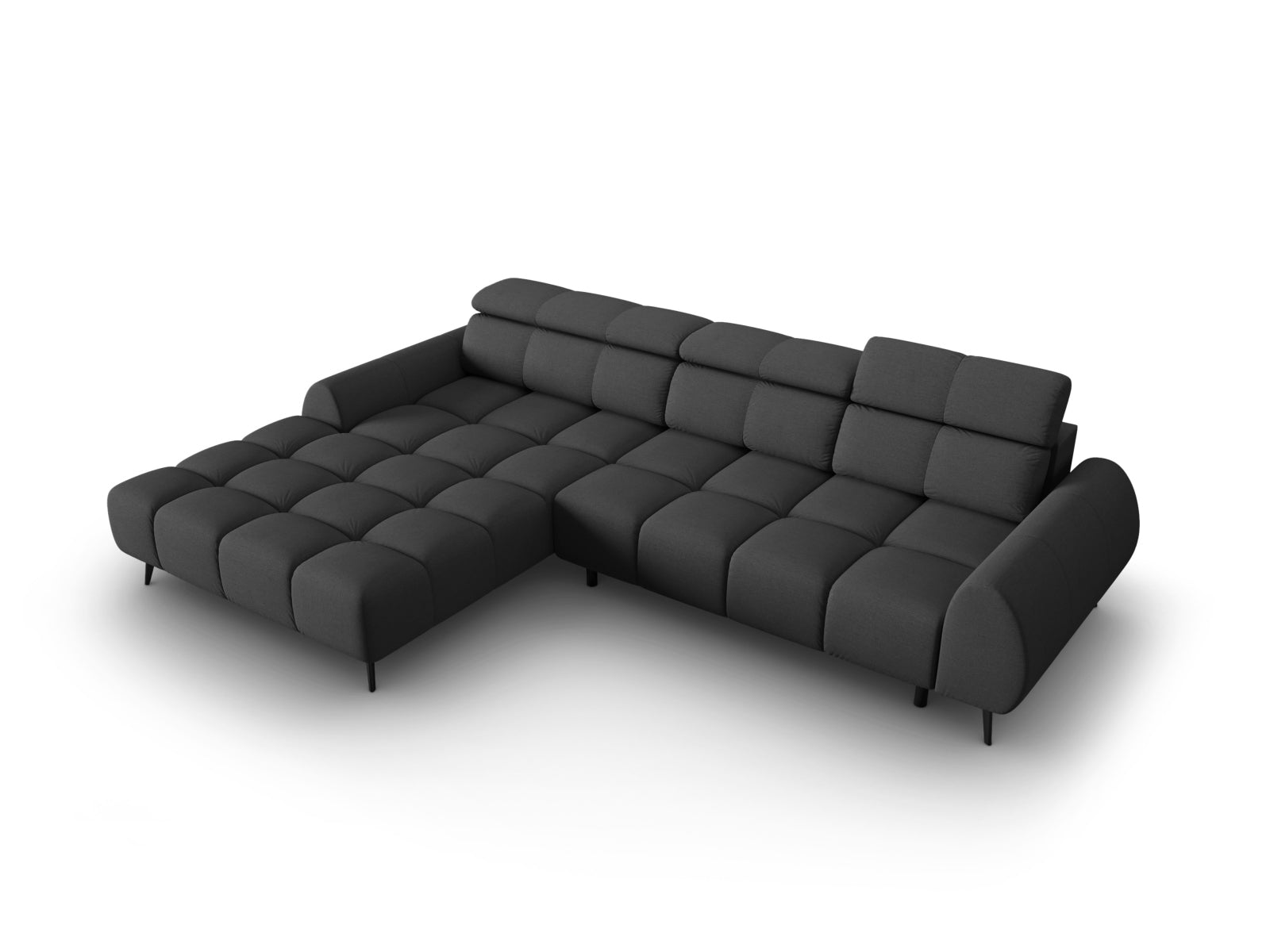 Entdecken Sie das Alyse Electric Ecksofa links 5 Sitzer von Micadoni – modernes Design und luxuriöser Komfort für Ihr Zuhause.