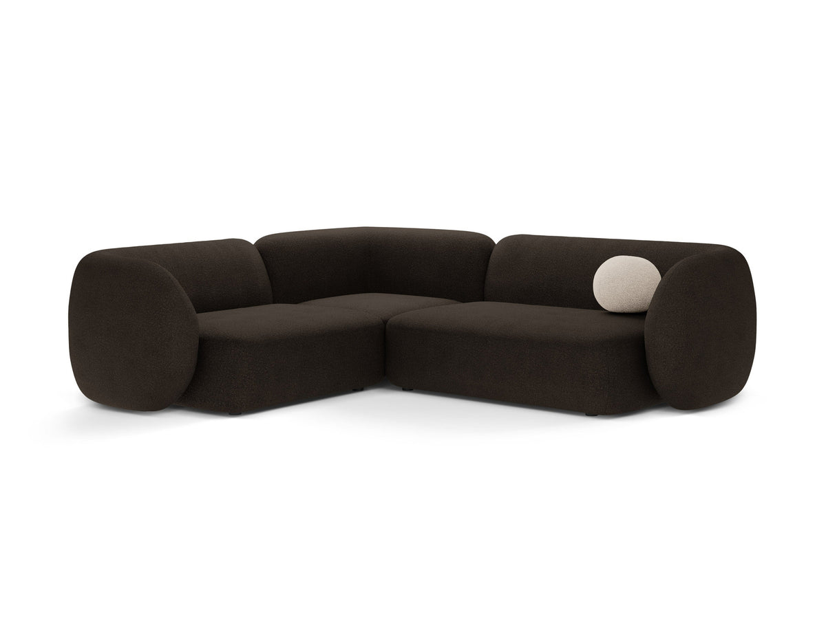 4-Sitzer Modular Ecksofa links Kate in Brown-Baloo präsentiert im Onlineshop von KAQTU Design AG. Ecksofa links ist von Micadoni