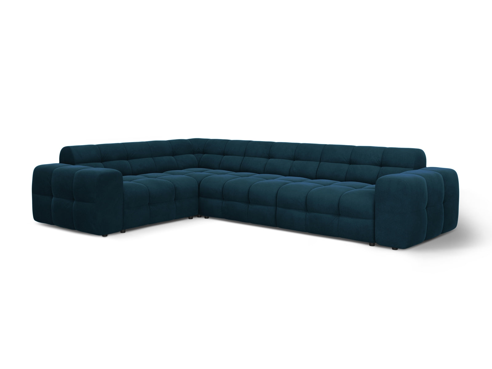 Entdecken Sie das Kendal Velour Ecksofa 6 Sitzer von Micadoni – stilvolles Design, grosszügige Sitzfläche und ultimativer Komfort für Ihr Zuhause.
