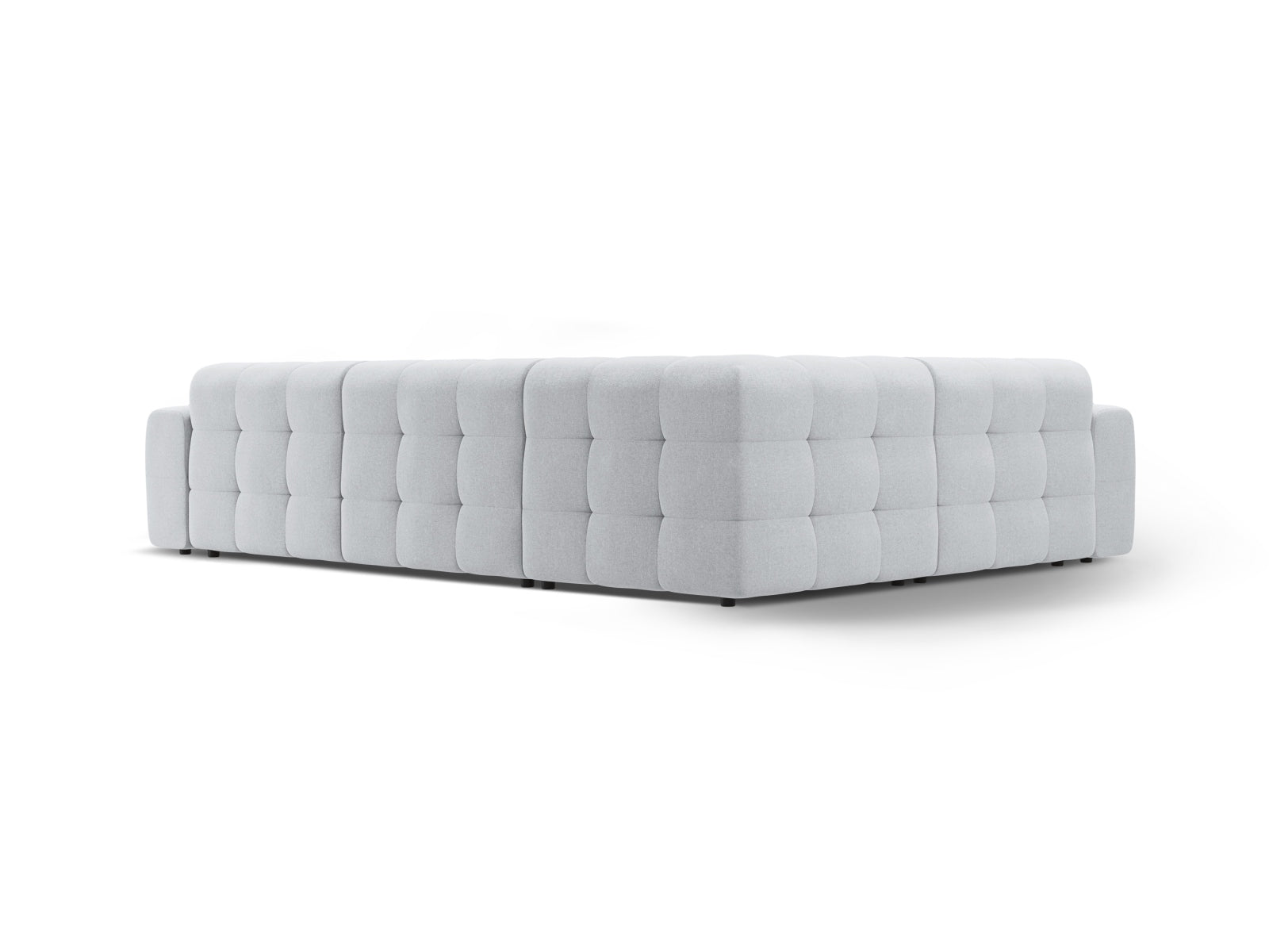 Kendal Ecksofa links 6 Sitzer in Light Grey-Ottawa präsentiert im Onlineshop von KAQTU Design AG. Ecksofa links ist von Micadoni