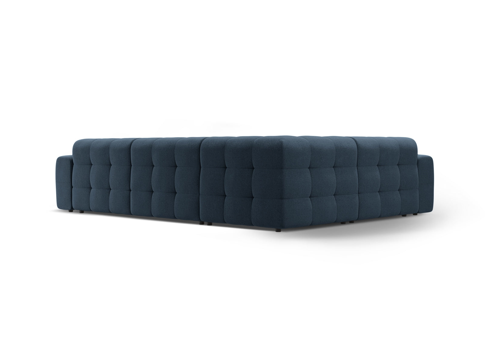 Kendal Ecksofa links 6 Sitzer in Navy Blue-Ottawa präsentiert im Onlineshop von KAQTU Design AG. Ecksofa links ist von Micadoni