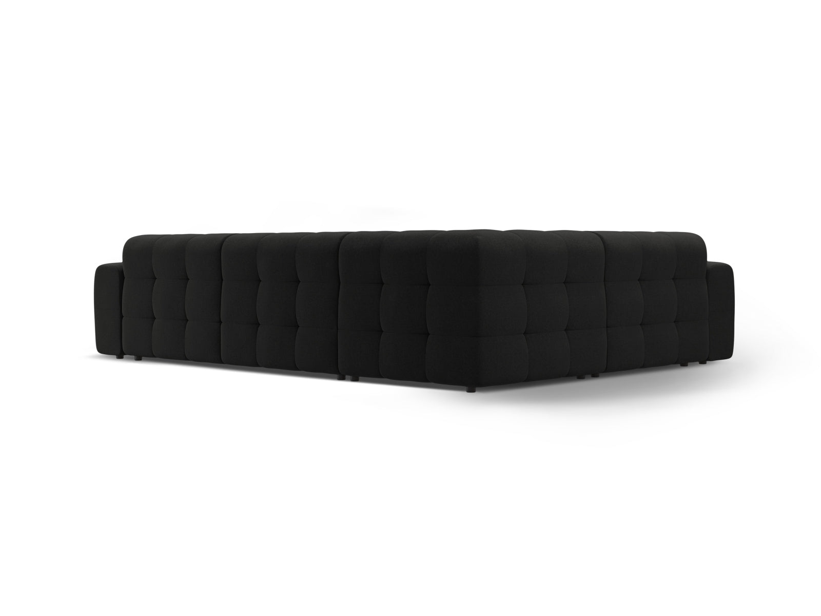 Kendal Ecksofa links 6 Sitzer in Black-Ottawa präsentiert im Onlineshop von KAQTU Design AG. Ecksofa links ist von Micadoni