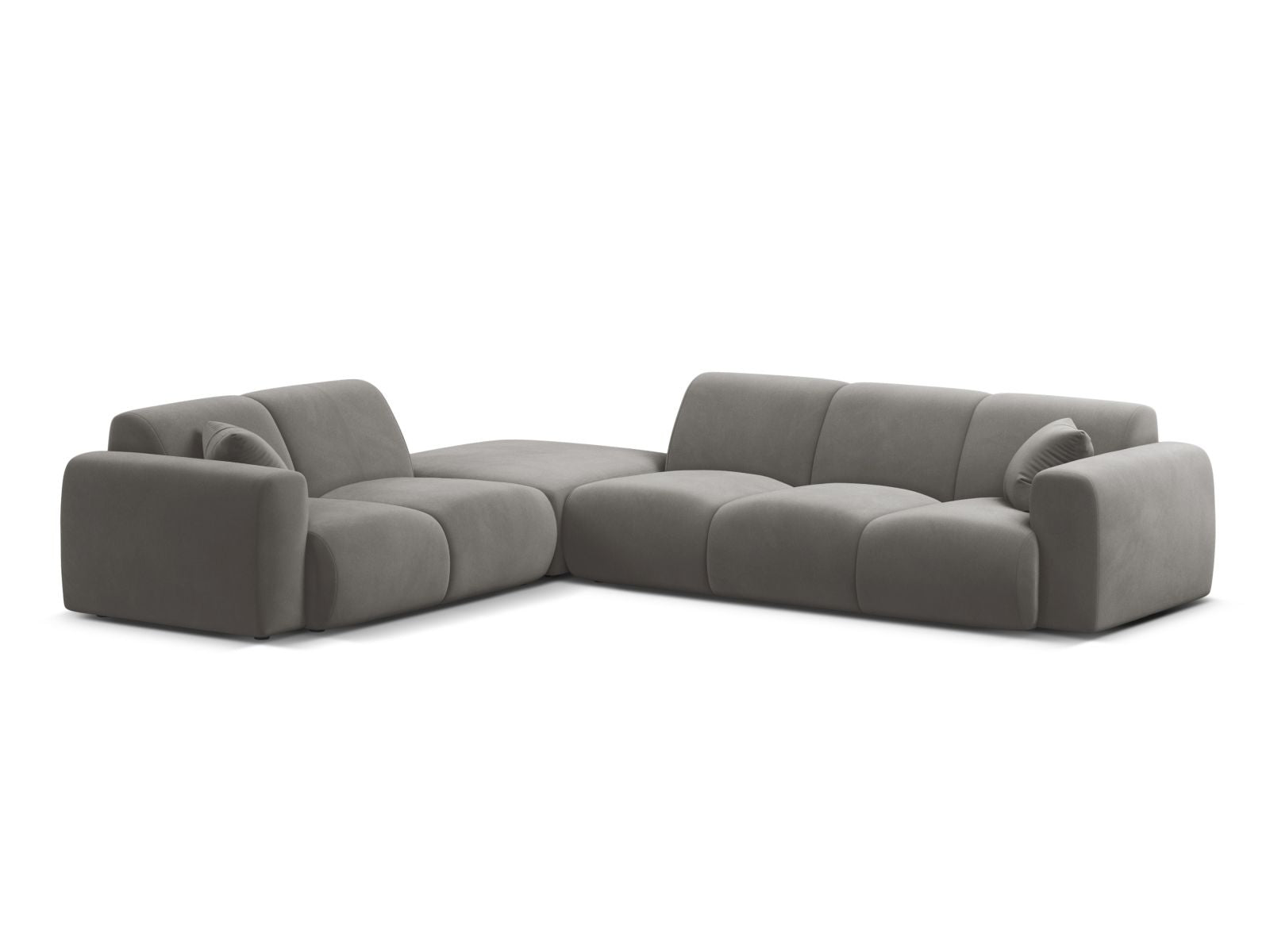 6-Sitzer Ecksofa links Molino in Grey-Casino präsentiert im Onlineshop von KAQTU Design AG. Ecksofa links ist von Micadoni