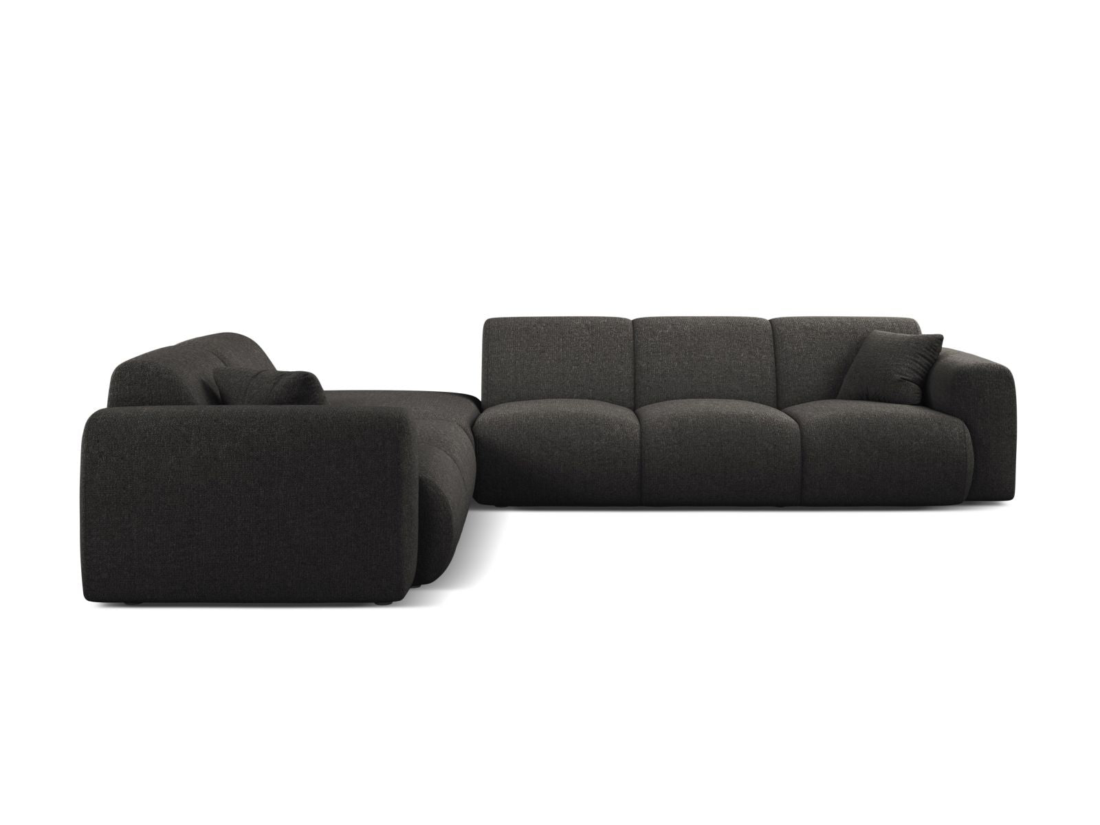 6-Sitzer Ecksofa links Molino in Anthracite-Eden präsentiert im Onlineshop von KAQTU Design AG. Ecksofa links ist von Micadoni