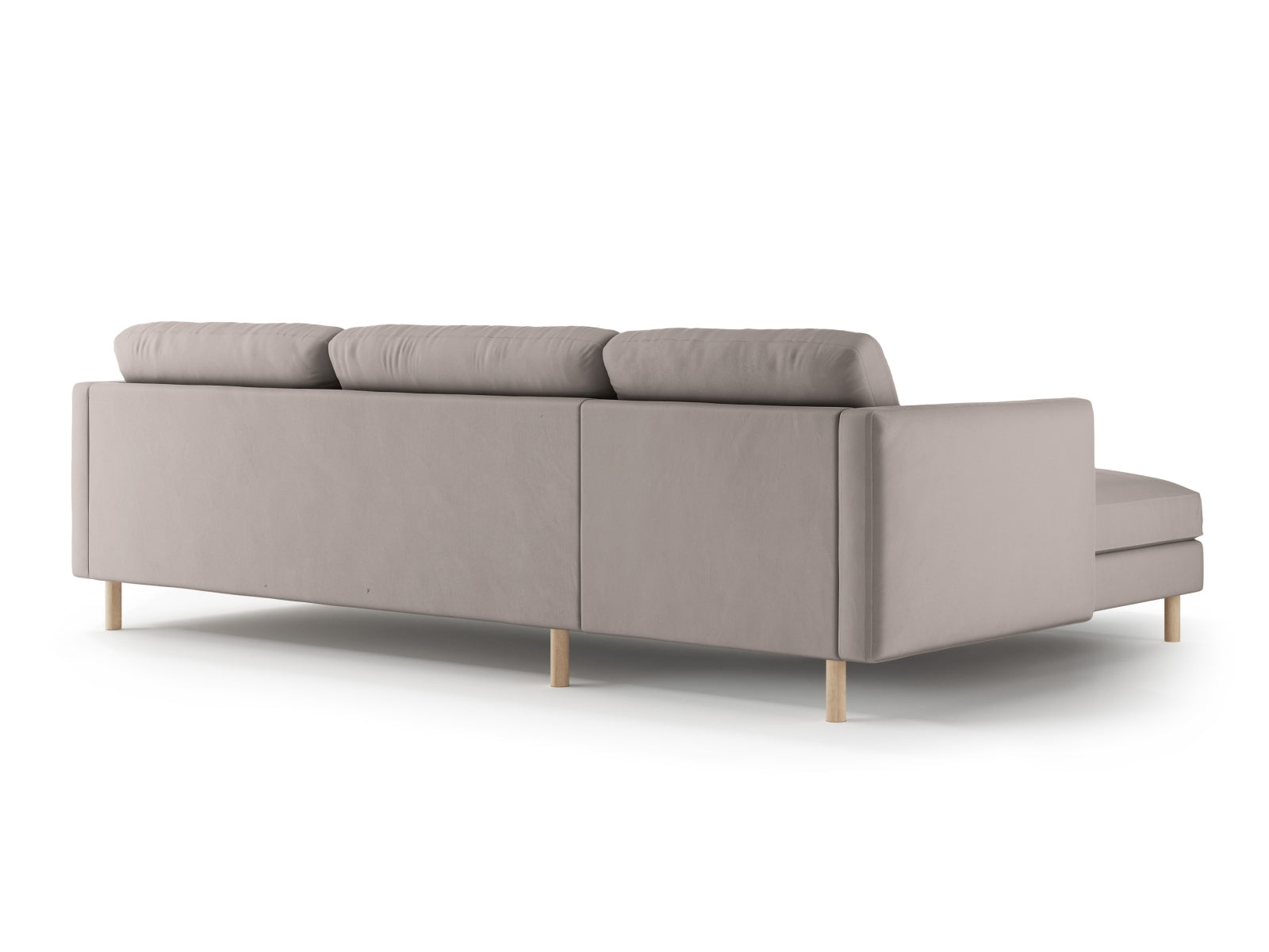 Entdecken Sie das Eden Velour links Ecksofa 4-Sitzer von Micadoni: Hochwertiges Velours, modernes Design und optimaler Komfort für Ihr Zuhause.