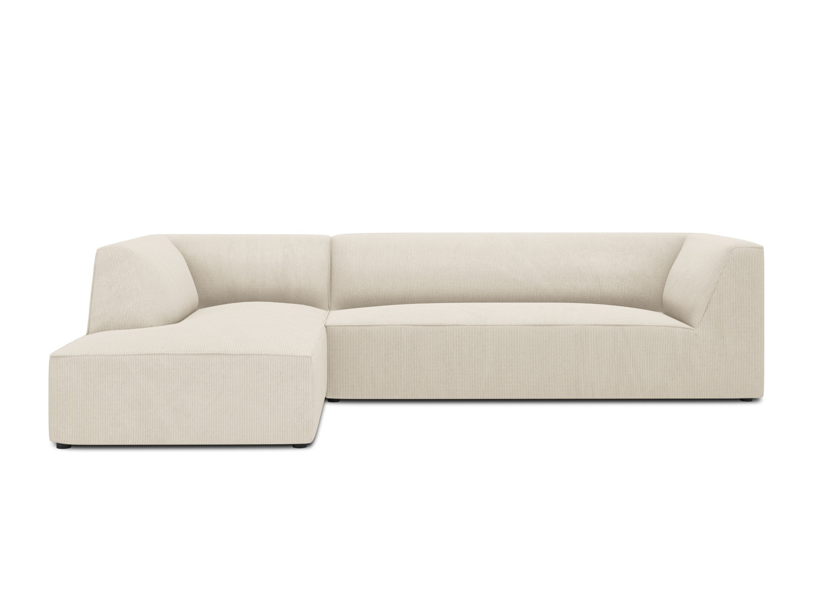 Ruby Modulares Ecksofa links 4 Sitzer in Light Beige-Scala präsentiert im Onlineshop von KAQTU Design AG. Ecksofa links ist von Micadoni