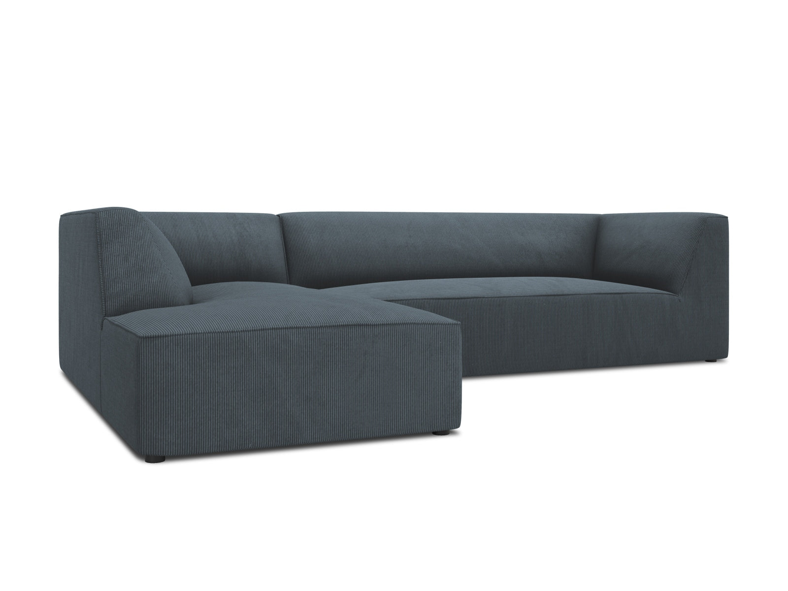Erleben Sie das Ruby Ecksofa links 4 Sitzer von Micadoni – ein elegantes, modulares Sofa, das Ihr Wohnzimmer stilvoll bereichert und höchsten Komfort bietet.