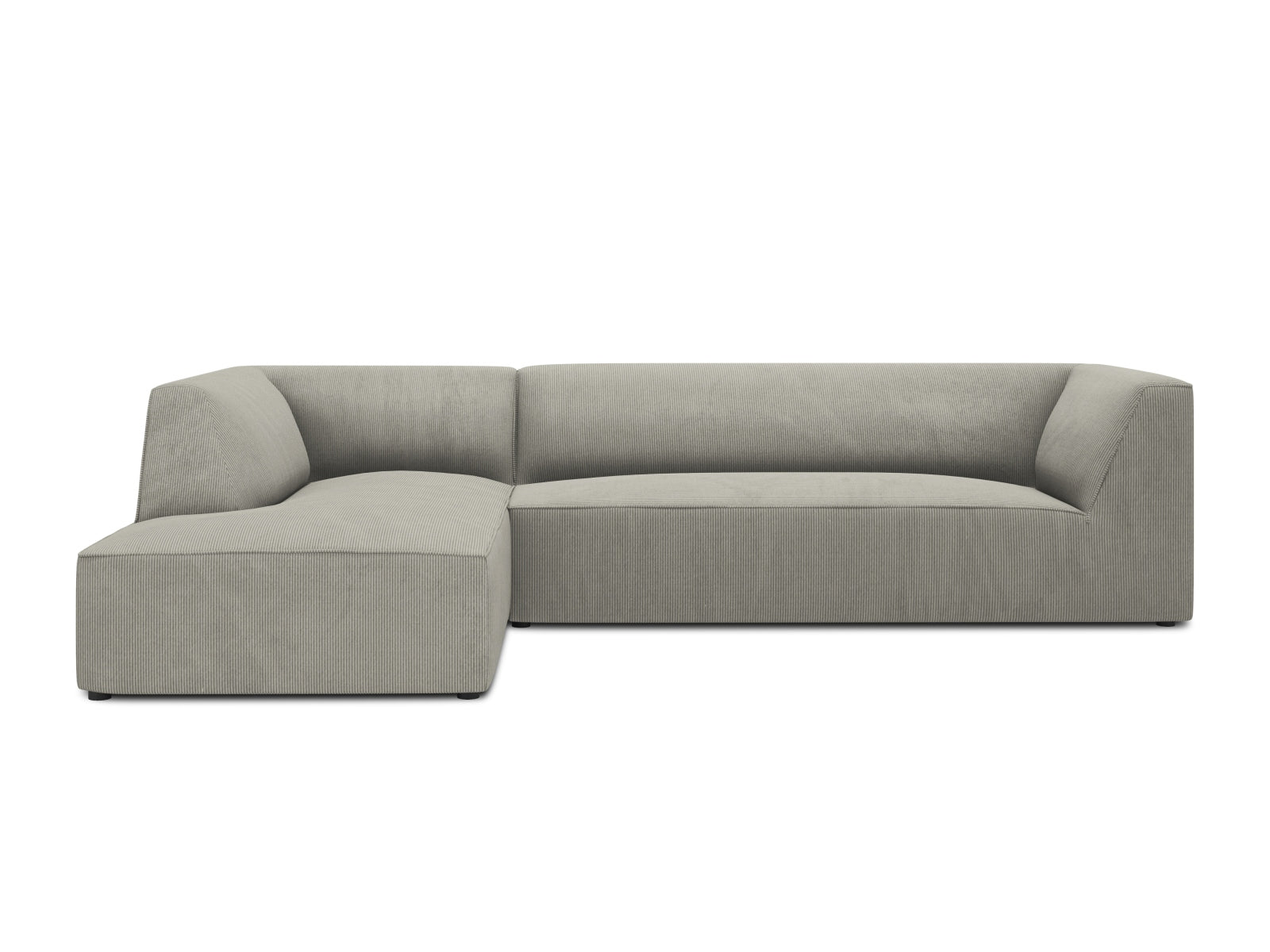 Ruby Modulares Ecksofa links 4 Sitzer in Light Grey präsentiert im Onlineshop von KAQTU Design AG. Ecksofa links ist von Micadoni