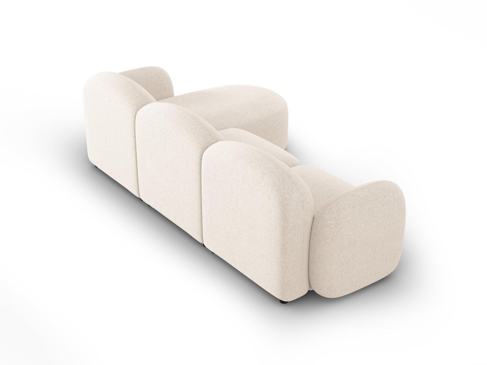 Entdecken Sie das elegante Blair Ecksofa links von Micadoni. Dieses 4-Sitzer Sofa kombiniert hochwertigen Velours mit zeitgemässem Design für Ihr stilvolles Wohnzimmer.