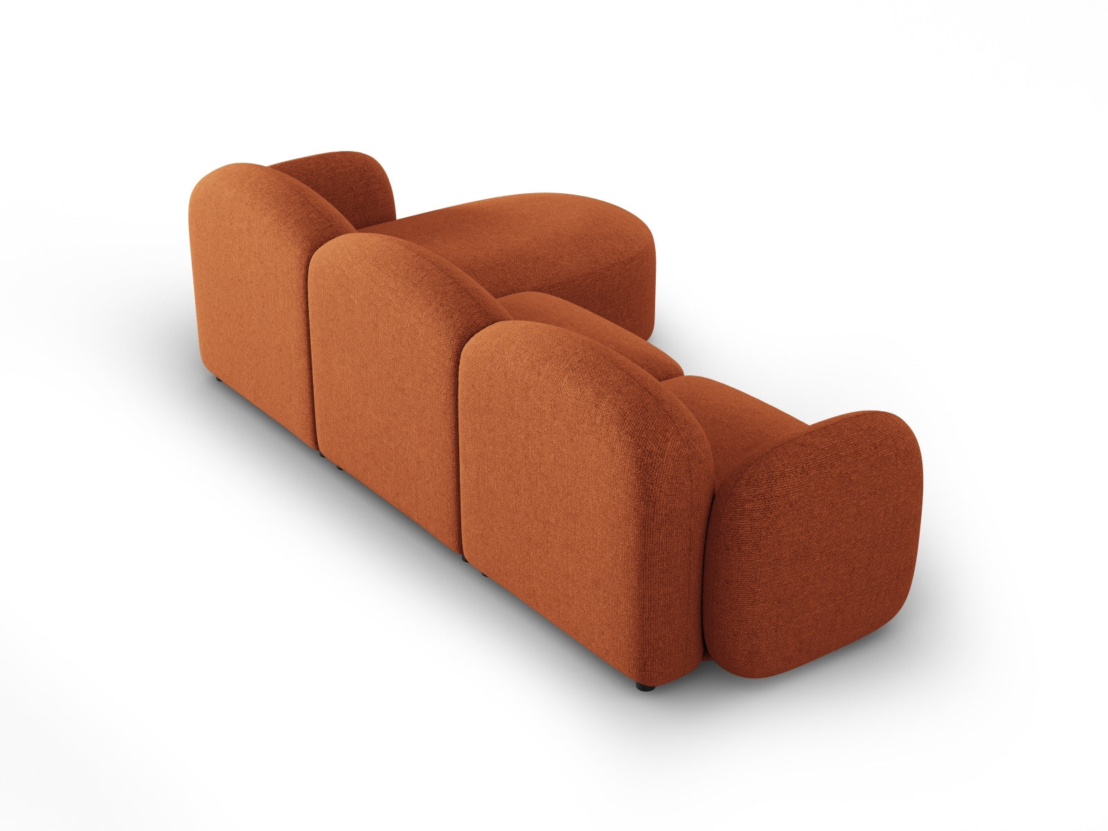Erleben Sie das stilvolle Blair Ecksofa links von Micadoni. Dieses 4-Sitzer Sofa vereint luxuriösen Velours mit modernem Design für Ihr Zuhause.