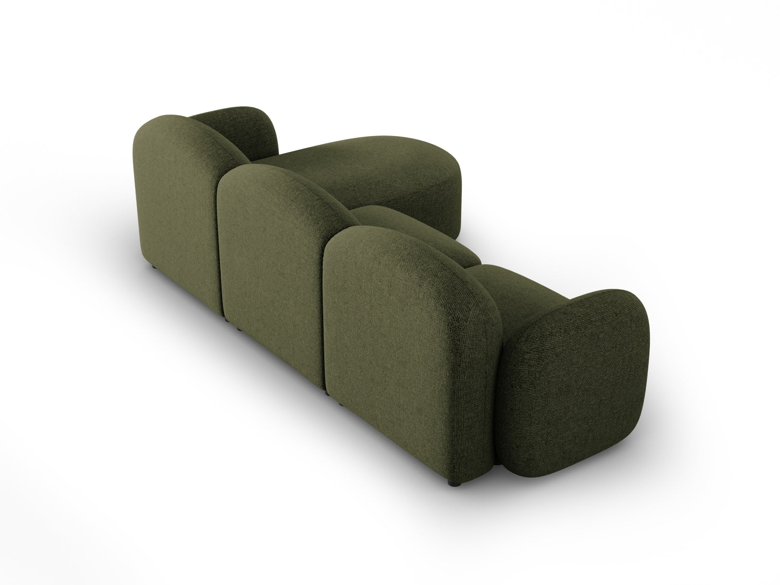 Entdecken Sie das elegante Blair Ecksofa links von Micadoni. Dieses 4-Sitzer Sofa kombiniert hochwertigen Velours mit zeitgemässem Stil für Ihr Wohnzimmer.