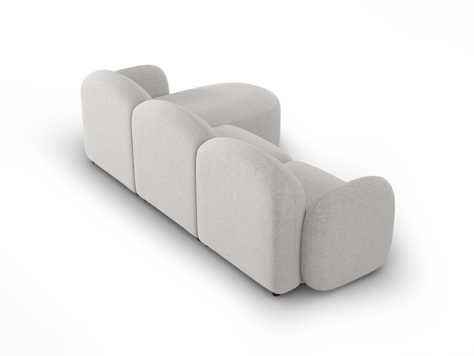 Entdecken Sie das elegante Blair Ecksofa links von Micadoni. Dieses 4-Sitzer Sofa kombiniert hochwertigen Velours mit zeitgemässem Stil für Ihr Wohnzimmer.