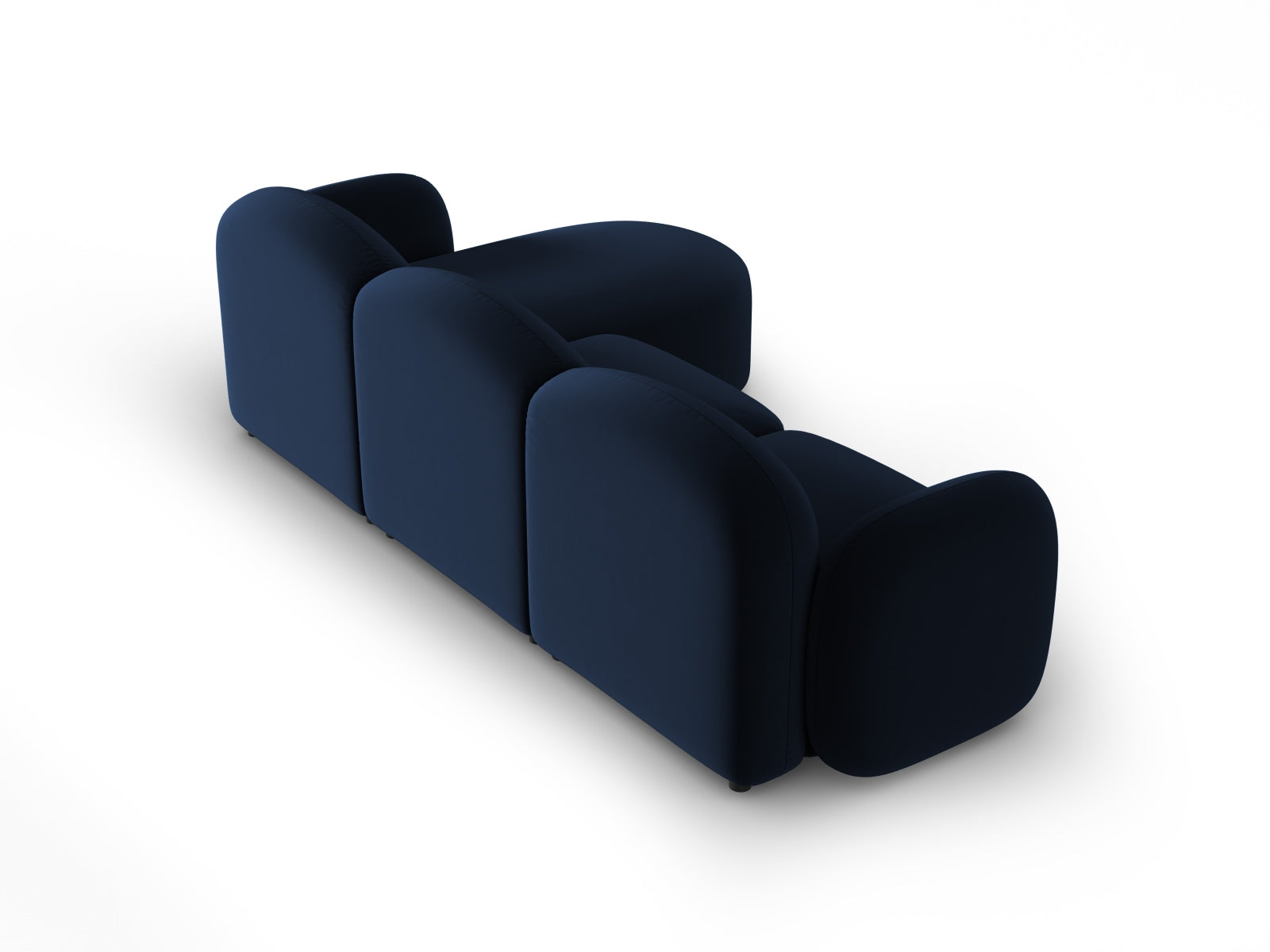 Entdecken Sie das elegante Blair Velour links Ecksofa 4-Sitzer von Micadoni – perfekt für stilvolles Wohnen und entspannte Abende.