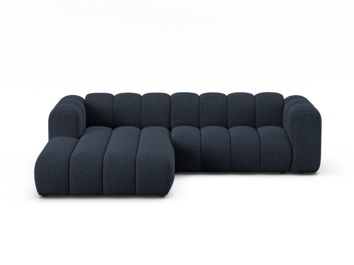Lupine Modulares Ecksofa links 4 Sitzer in Navy Blue-Eden präsentiert im Onlineshop von KAQTU Design AG. Ecksofa links ist von Micadoni
