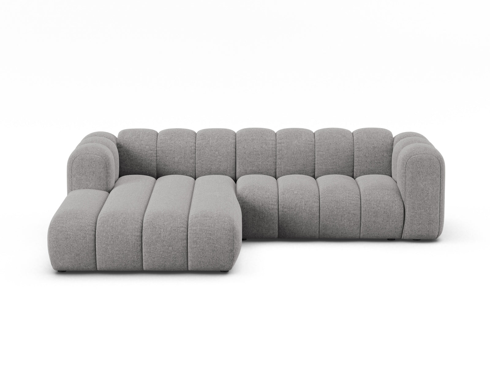 Lupine Modulares Ecksofa links 4 Sitzer in Light Grey-Eden präsentiert im Onlineshop von KAQTU Design AG. Ecksofa links ist von Micadoni